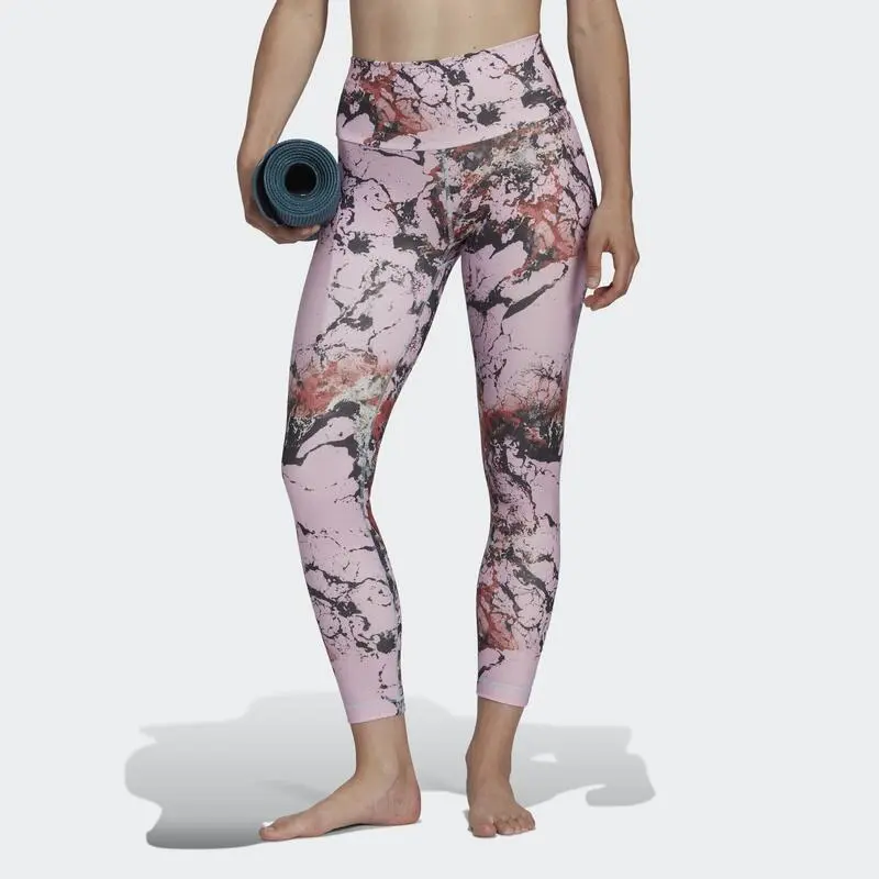 ADIDAS Mallas 7/8 Yoga Essentials Print 8 ADIDAS Mallas 7/8 Yoga Essentials Print - Imagen 6