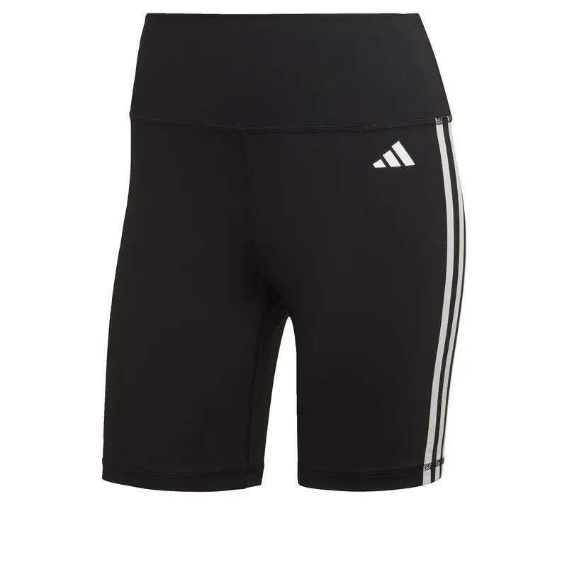 ADIDAS Mallas Cortas Training Essentials High-Waisted 3 Bandas 4 ADIDAS Mallas Cortas Training Essentials High-Waisted 3 Bandas - Imagen 2