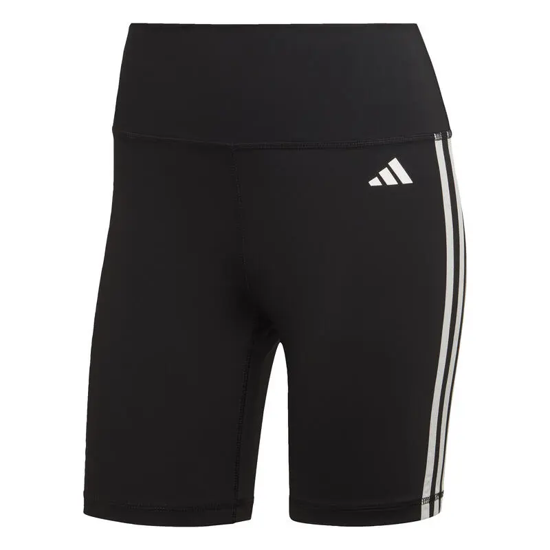 ADIDAS Mallas Cortas Training Essentials High-Waisted 3 Bandas 6 ADIDAS Mallas Cortas Training Essentials High-Waisted 3 Bandas - Imagen 4