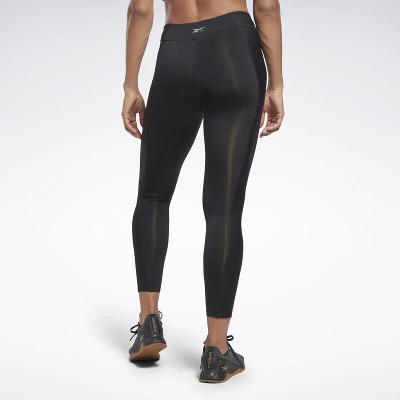 Reebok Mallas De Cintura Alta Yoga Performance Rib 6 Reebok Mallas De Cintura Alta Yoga Performance Rib - Imagen 4