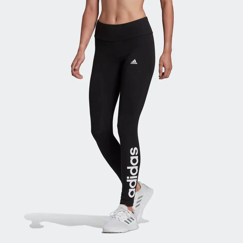 Mallas Leggings Adidas Fitness Mujer Linear Negro 3 Mallas Leggings Adidas Fitness Mujer Linear Negro