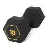 Mancuerna 10 Kg Hexagonal Dumbbell Musculación Cross Training Corength -tienda de equipos de fitness mancuerna 10 kg hexagonal dumbbell musculacion cross training corength