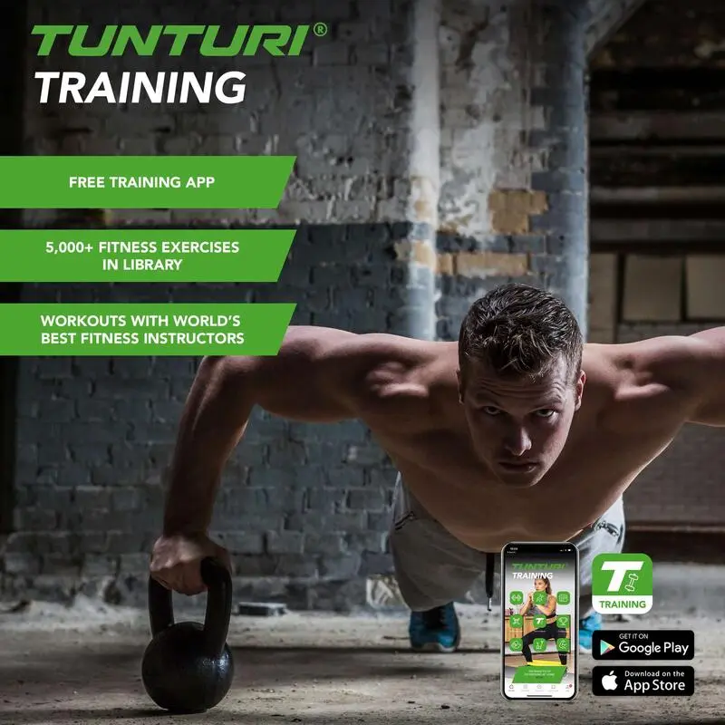 Tunturi Mancuerna De Hierro Fundido - 4 Kg 4 Tunturi Mancuerna De Hierro Fundido - 4 Kg - Imagen 2