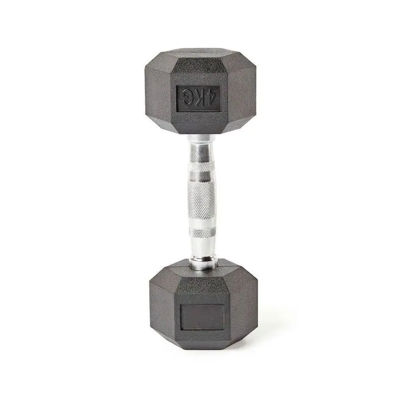 SINGULAR WOD MANCUERNA HEXAGONAL DUMBBELL 4 KG (Sin Logo) 4 SINGULAR WOD MANCUERNA HEXAGONAL DUMBBELL 4 KG (Sin Logo) - Imagen 2