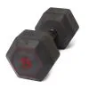 CORENGTH Mancuerna Musculación Crosstraining Hex Dumbbell Negro Hexagonal 15 kg -tienda de equipos de fitness mancuerna musculacion crosstraining hex dumbbell negro hexagonal 15 kg