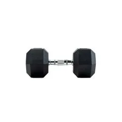 BODYTONE Mancuernas De Goma Hexagonales Profesionales 17Kg -tienda de equipos de fitness mancuernas de goma hexagonales profesionales 17kg 4