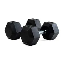 BODYTONE Mancuernas De Goma Hexagonales Profesionales 20Kg -tienda de equipos de fitness mancuernas de goma hexagonales profesionales 20kg 1