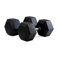 BODYTONE Mancuernas De Goma Hexagonales Profesionales 30Kg
