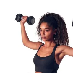 BODYTONE Mancuernas De Goma Hexagonales Profesionales 7,5Kg -tienda de equipos de fitness mancuernas de goma hexagonales profesionales 75kg 2