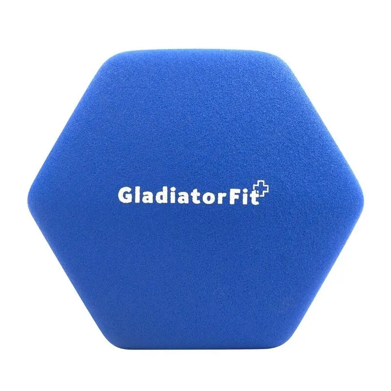 GladiatorFit Mancuernas Recubiertas De Neopreno (Juego De 2) | Varios Pesos 6 GladiatorFit Mancuernas Recubiertas De Neopreno (Juego De 2) | Varios Pesos - Imagen 4
