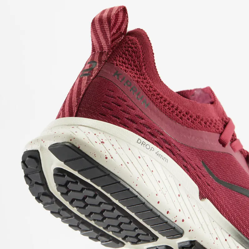 KIPRUN Mujer Maratón Running Zapatillas KN500- Rojo 7 KIPRUN Mujer Maratón Running Zapatillas KN500- Rojo - Imagen 5