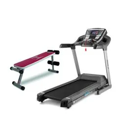 BH Fitness Pack Cinta De Correr G6175TFT RC05 TFT + Banco ATLANTA 300 TITANIUM