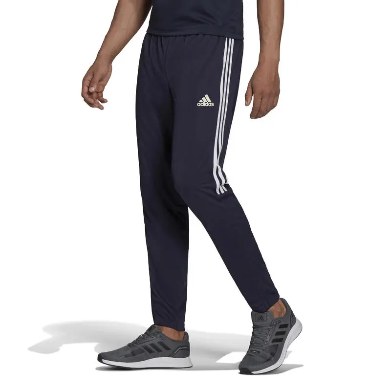 Pantalon Chándal Adidas Hombre Rayas Azul 3 Pantalon Chándal Adidas Hombre Rayas Azul