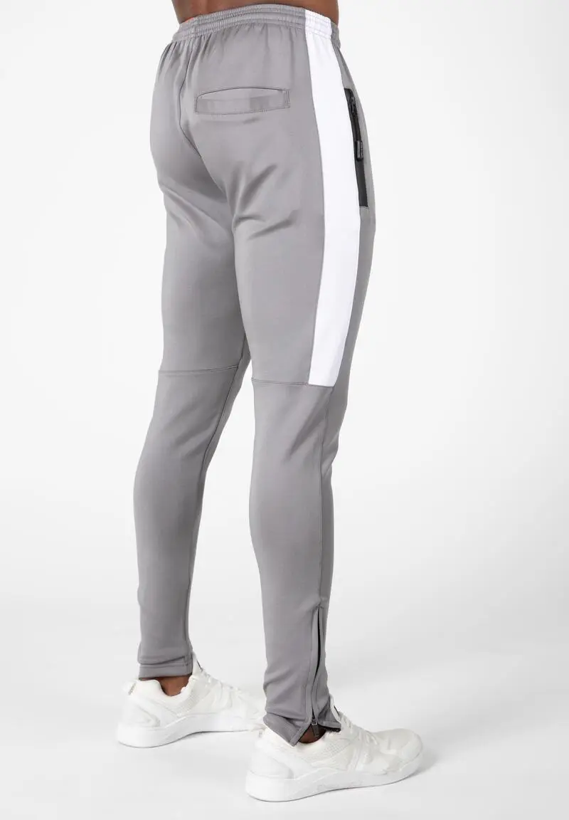 Pantalón Chándal Fitness Largo Elástico Hombre GORILLA WEAR Benton Gris 5 Pantalón Chándal Fitness Largo Elástico Hombre GORILLA WEAR Benton Gris - Imagen 3