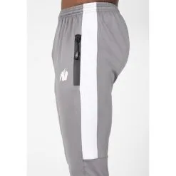 Pantalón Chándal Fitness Largo Elástico Hombre GORILLA WEAR Benton Gris 11 Pantalón Chándal Fitness Largo Elástico Hombre GORILLA WEAR Benton Gris -tienda de equipos de fitness pantalon chandal fitness largo elastico hombre gorilla wear benton gris 4