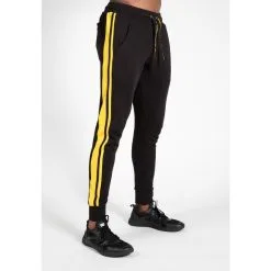 Pantalón Chándal Fitness Largo Hombre GORILLA WEAR Banks Negro 9 Pantalón Chándal Fitness Largo Hombre GORILLA WEAR Banks Negro -tienda de equipos de fitness pantalon chandal fitness largo hombre gorilla wear banks negro 1