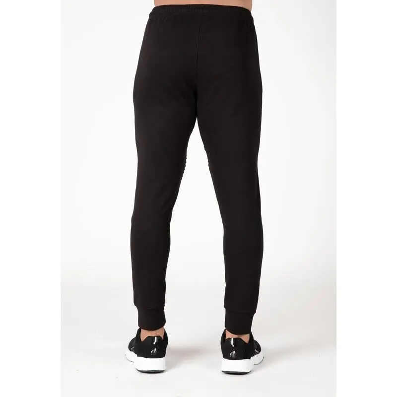 Pantalón Chándal Fitness Largo Hombre GORILLA WEAR Delta Negro 5 Pantalón Chándal Fitness Largo Hombre GORILLA WEAR Delta Negro - Imagen 3