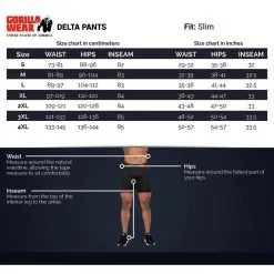 Pantalón Chándal Fitness Largo Hombre GORILLA WEAR Delta Negro 12 Pantalón Chándal Fitness Largo Hombre GORILLA WEAR Delta Negro -tienda de equipos de fitness pantalon chandal fitness largo hombre gorilla wear delta negro 4