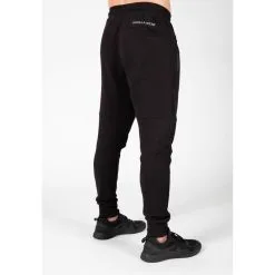 Pantalón Chándal Fitness Largo Hombre GORILLA WEAR Newark Negro -tienda de equipos de fitness pantalon chandal fitness largo hombre gorilla wear newark negro 2