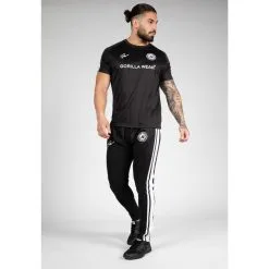 Pantalón Chándal Fitness Largo Hombre GORILLA WEAR Stratford Negro -tienda de equipos de fitness pantalon chandal fitness largo hombre gorilla wear stratford negro 3