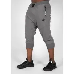 Pantalón Chándal Jogging Pirata Hombre GORILLA WEAR Knoxville 3/4 Negro -tienda de equipos de fitness pantalon chandal jogging pirata hombre gorilla wear knoxville 34 gris