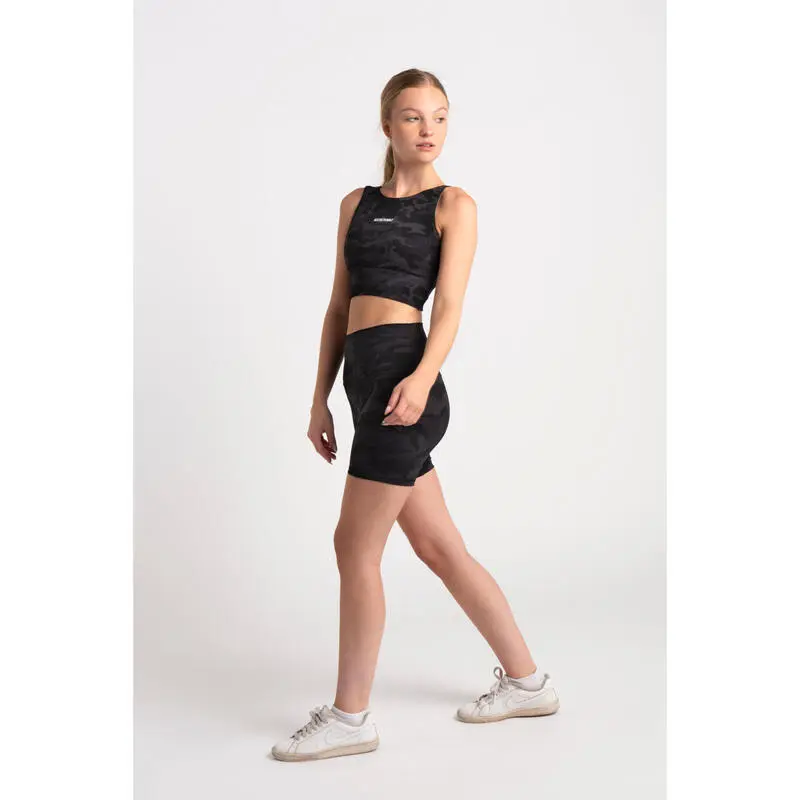 AESTHETIC WOLF Pantalón Corto De Longitud Media - Fitness - Mujer - Camo 4 AESTHETIC WOLF Pantalón Corto De Longitud Media - Fitness - Mujer - Camo - Imagen 2