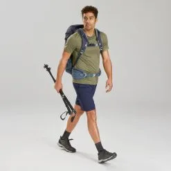 Pantalón Corto De Montaña Y Trekking Hombre Quechua MH100 Azul 11 Pantalón Corto De Montaña Y Trekking Hombre Quechua MH100 Azul -tienda de equipos de fitness pantalon corto de montaa y trekking hombre quechua mh100 azul 3