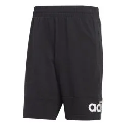 Pantalón Corto Fitness Adidas Hombre Negro Blanco