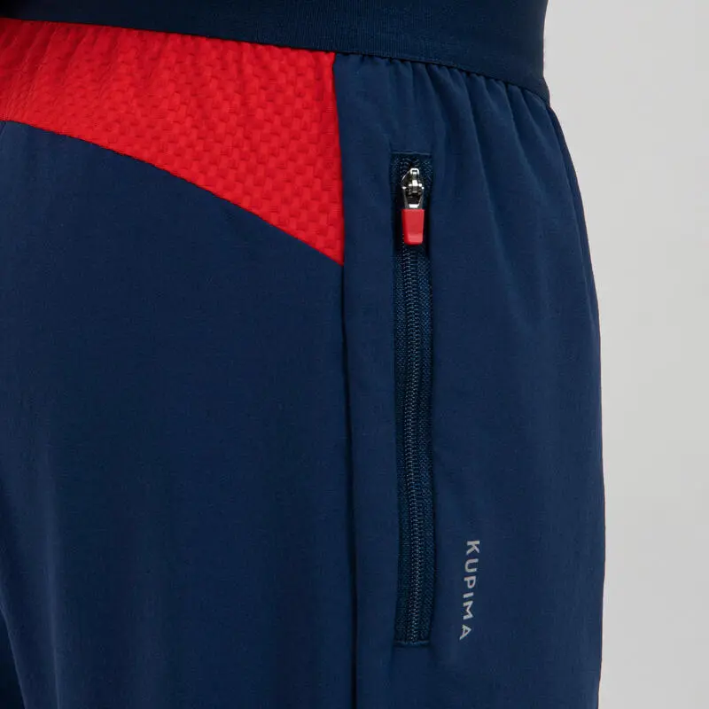 KIPRUN Pantalón Corto Running Atletismo AT 500 Niño Azul Rojo 6 KIPRUN Pantalón Corto Running Atletismo AT 500 Niño Azul Rojo - Imagen 4
