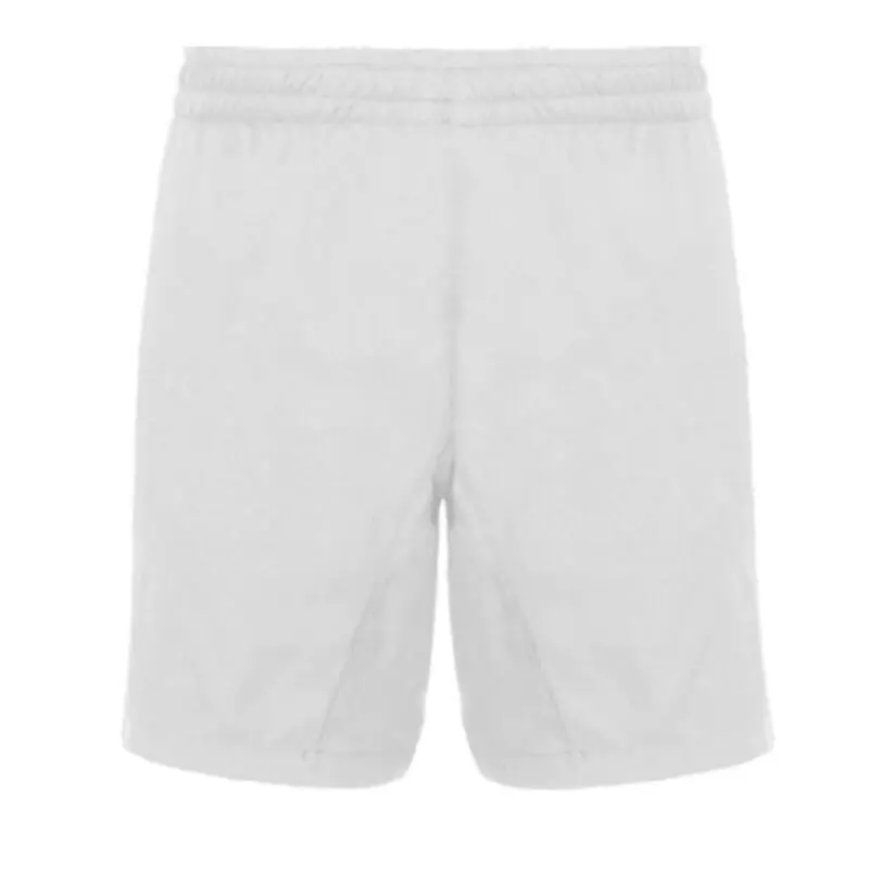 Roly Pantalón Corto Short Fitness Transpirable Hombre Con Bolsillos Blanco 3 Roly Pantalón Corto Short Fitness Transpirable Hombre Con Bolsillos Blanco