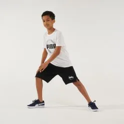 Pantalón Corto Short Puma Gimnasia Niño Y Niña Negro -tienda de equipos de fitness pantalon corto short puma gimnasia nio y nia negro 3