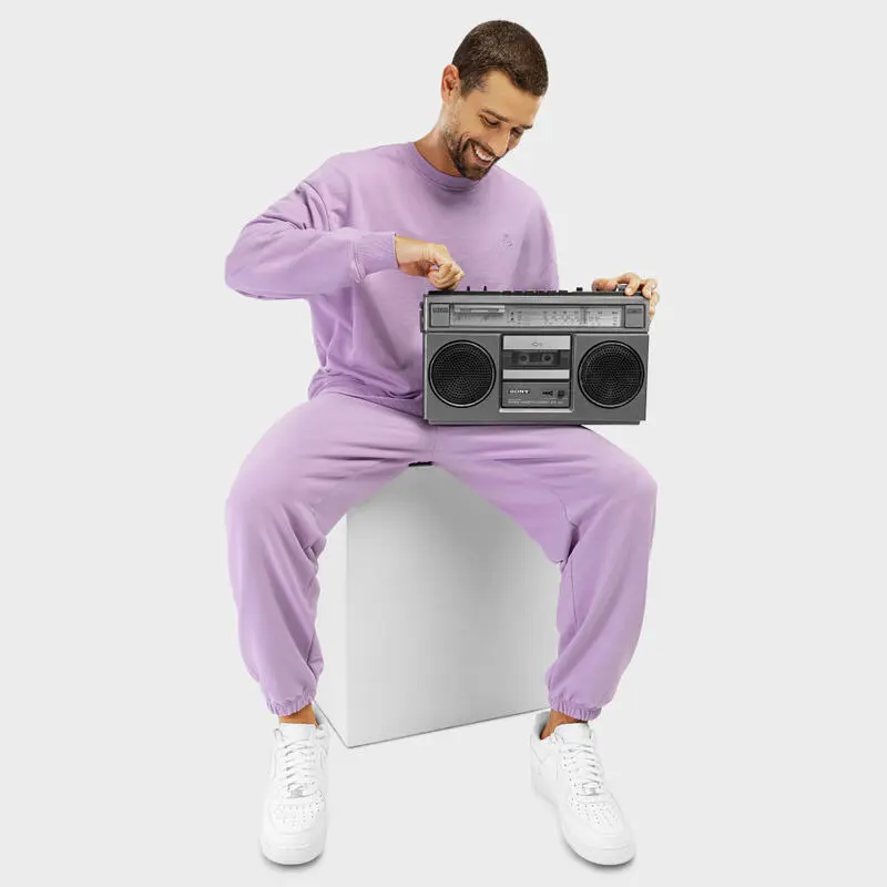 Siroko Pantalón De Chándal Hombre Plum 6 Siroko Pantalón De Chándal Hombre Plum - Imagen 4