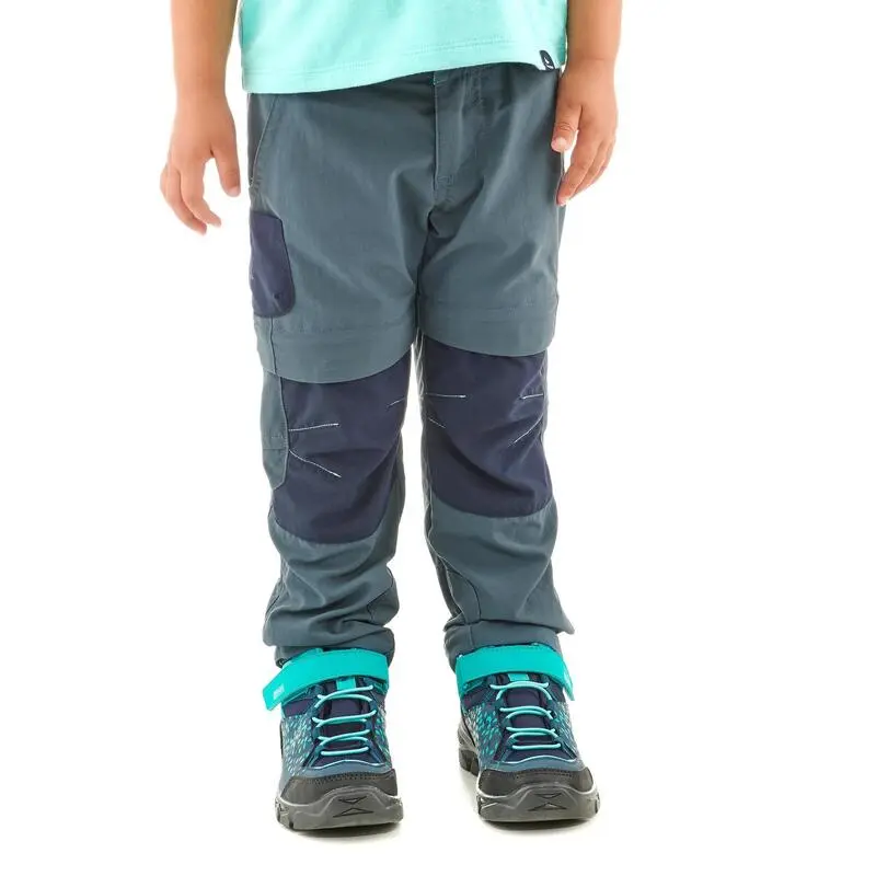 Quechua Pantalón De Montaña Y Trekking Desmontable Niños 2-6 Años MH500 Gris 3 Quechua Pantalón De Montaña Y Trekking Desmontable Niños 2-6 Años MH500 Gris