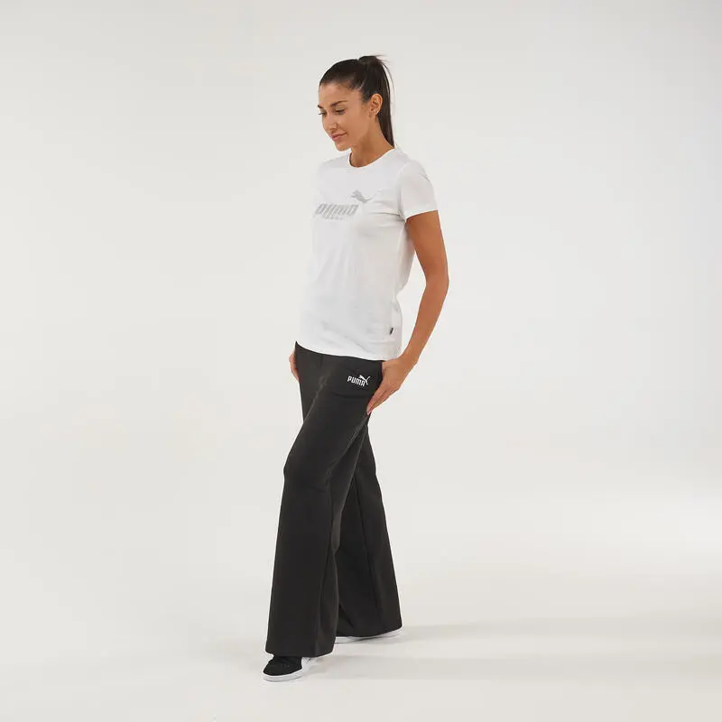 Pantalón Fitness Puma Loose Mujer Negro Algodón 4 Pantalón Fitness Puma Loose Mujer Negro Algodón - Imagen 2