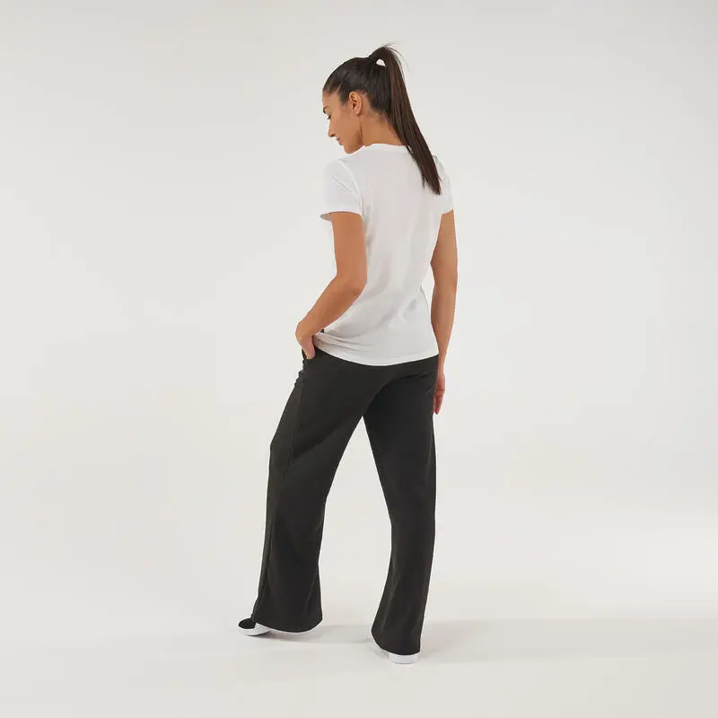 Pantalón Fitness Puma Loose Mujer Negro Algodón 5 Pantalón Fitness Puma Loose Mujer Negro Algodón - Imagen 3