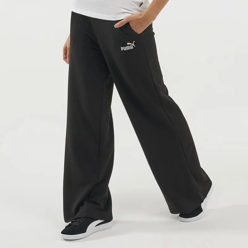 Pantalón Fitness Puma Loose Mujer Negro Algodón 3 Pantalón Fitness Puma Loose Mujer Negro Algodón