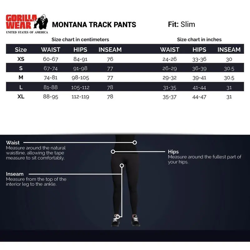 Pantalón Jogger Fitness Largo Mujer GORILLA WEAR Montana Negro 7 Pantalón Jogger Fitness Largo Mujer GORILLA WEAR Montana Negro - Imagen 5