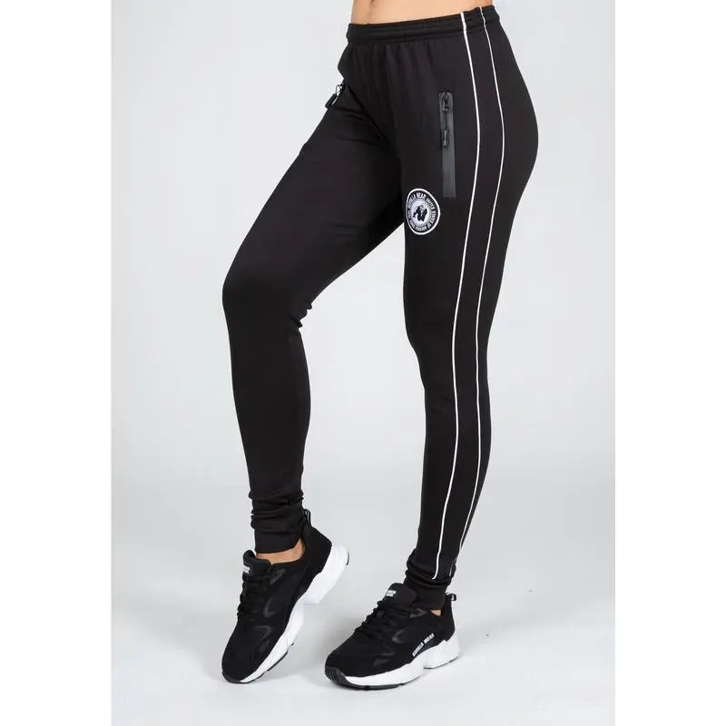 Pantalón Jogger Fitness Largo Mujer GORILLA WEAR Montana Negro 3 Pantalón Jogger Fitness Largo Mujer GORILLA WEAR Montana Negro