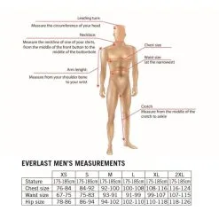 Pantalon Largo EVERLAST Hombre Crackle Negro -tienda de equipos de fitness pantalon largo everlast hombre crackle negro 2