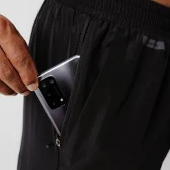 Kalenji Pantalón Running Transpirable Hombre - Dry 100 Negro -tienda de equipos de fitness pantalon running transpirable hombre dry 100 negro 2