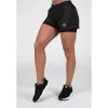 Gorilla Wear Pantalones Cortos 2 En 1 - Portland - Negro -tienda de equipos de fitness pantalones cortos 2 en 1 portland negro