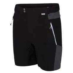 Regatta Pantalones Cortos Caminar Para Hombre Negro, Gris Imán -tienda de equipos de fitness pantalones cortos caminar para hombre negro gris iman 3