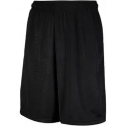 Russel Athletic Pantalones Cortos De Malla Con Bolsillos - (negro) - Pequeño