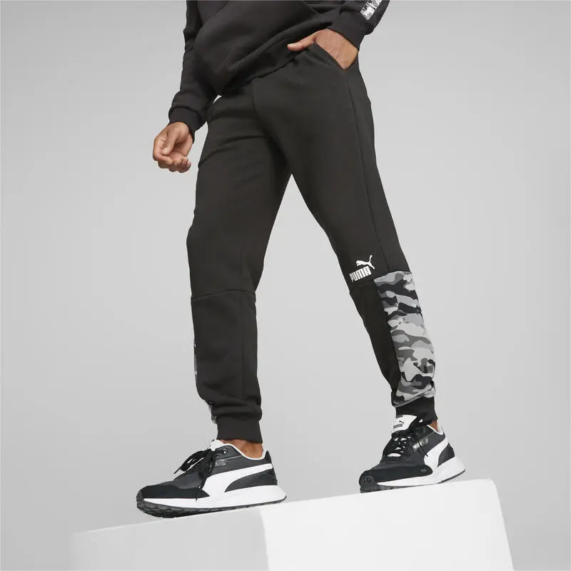 Pantalones De Deporte Hombre Essentials Block Camo PUMA 4 Pantalones De Deporte Hombre Essentials Block Camo PUMA - Imagen 2