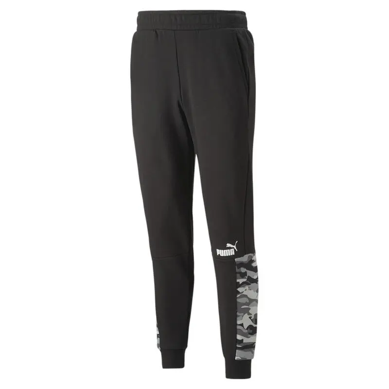 Pantalones De Deporte Hombre Essentials Block Camo PUMA 3 Pantalones De Deporte Hombre Essentials Block Camo PUMA