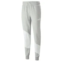 Pantalones De Deporte Hombre PUMA POWER Cat Negro -tienda de equipos de fitness pantalones de deporte hombre puma power cat gris