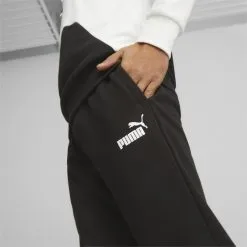 Pantalones De Deporte Hombre PUMA POWER Cat Negro -tienda de equipos de fitness pantalones de deporte hombre puma power cat negro 4