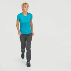 Pantalones De Montaña Y Trekking Mujer Quechua MH100 -tienda de equipos de fitness pantalones de montaa y trekking mujer quechua mh100 2