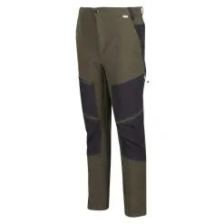 Regatta Pantalones De Senderismo Questra IV Para Hombre Negro -tienda de equipos de fitness pantalones de senderismo questra iv para hombre negro 2