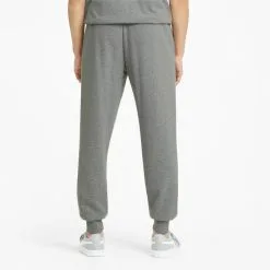 Pantalones Deportivos Essentials Logo Hombre PUMA Gris -tienda de equipos de fitness pantalones deportivos essentials logo hombre puma gris 2